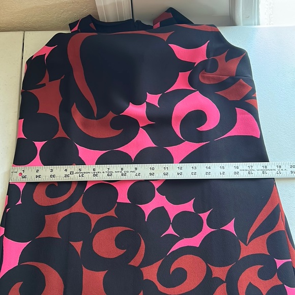 Ann Taylor Black, Brown & Pink, Sleeveless Dress, Size 6 - Picture 8 of 9